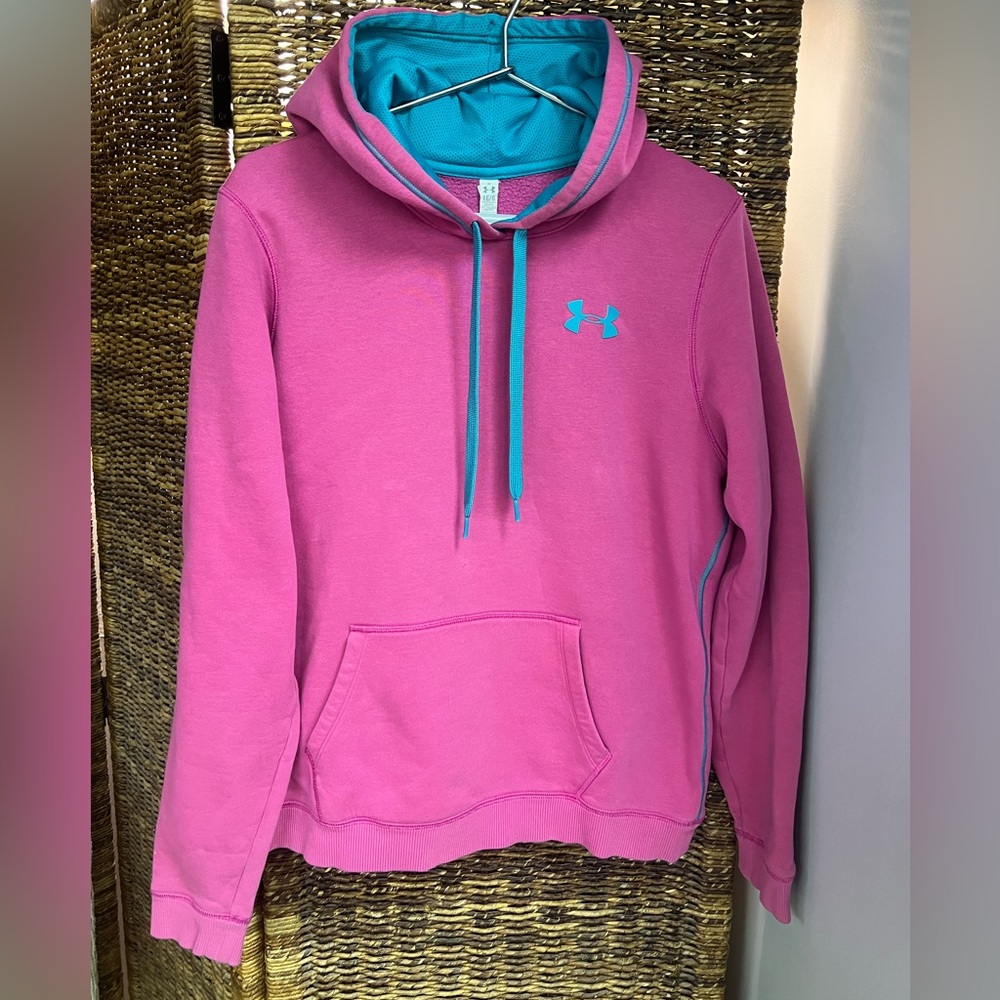 Under Armour- Women’s Semi Fitted - Pink/Blue, Size: Large, Pre-Owned‎